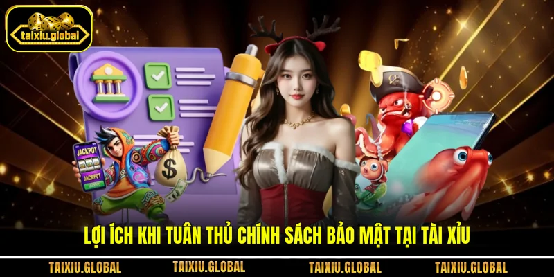 Lợi ích khi tuân thủ chính sách bảo mật tại Tài xỉu