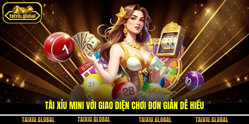 Tài xỉu mini với giao diện chơi đơn giản dễ hiểu